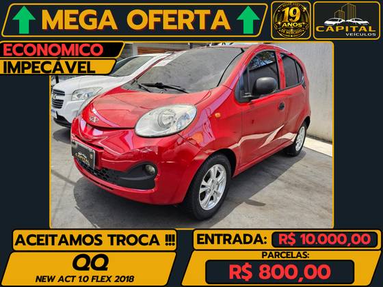 CAOA CHERY QQ 1.0 MPFI LOOK 12V FLEX 4P MANUAL